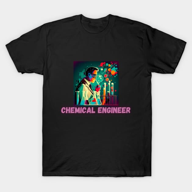 Chemical engineer, trust me im chemist T-Shirt by Pattyld